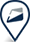 White Map Marker Pin